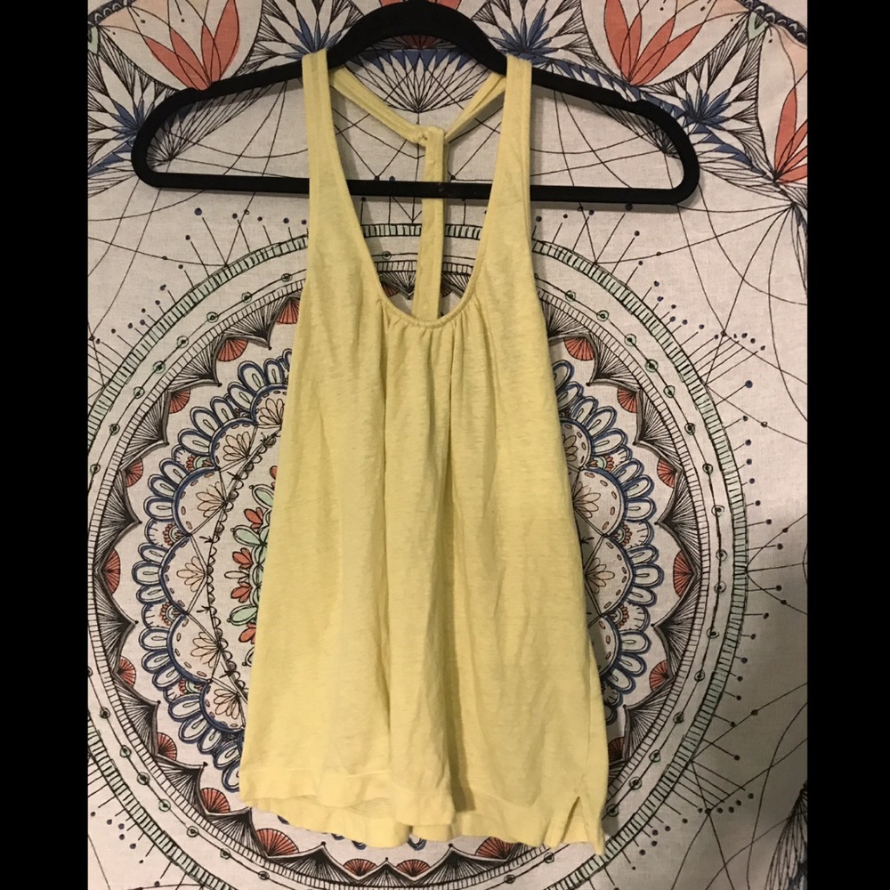 American Eagle Light Yellow Tank
